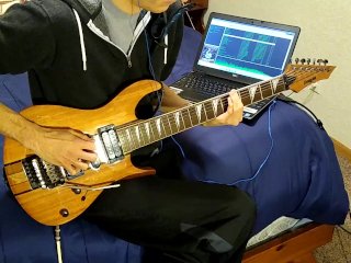 guitar lesson, musician, solo male, guitar