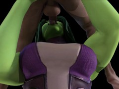 She Hulk shows tiny little man what she really wants