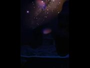 Preview 5 of Cumming in outer space Ebony bbw