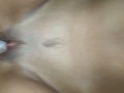 Preview 5 of PornHub guy pumps huge load in my pussy