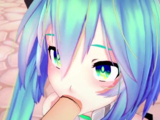 Cyber Miku takes it in every hole  3D Hentai Parody