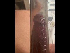 Video my girlfriend liked the result of my penis after using the penis pump