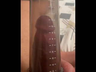 my girlfriend liked the result of my penis after using the penis pump