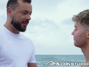 Preview 1 of FalconStudios - Giga Chad Latino Hunk Shoves His Monster Cock Into Tight Jock's Ass - Dean Young , S