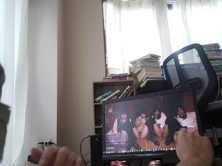 おかずでオナニー