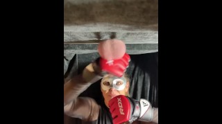 First Workout Ballbusting Boxing Balls For One Minute