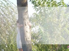 Video These two lesbians are actually making passionate love in the outdoors in this angelic scene