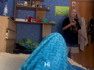 Stepsister Caught My Morning Erection