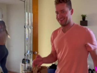 2 Hot IG Models Dominate Delivery Guy & Creampied Lena Paul  & Susie Stellar OF screenshot number 1