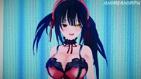 Fucking Kurumi Tokisaki from Date a Live Until Creampie - Anime Hentai 3d Uncensored