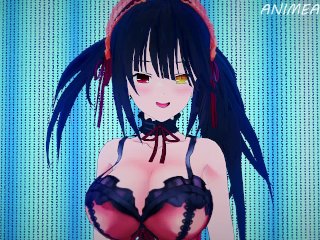 Fucking Kurumi Tokisaki from Date a Live Until Creampie - Anime Hentai 3d Uncensored