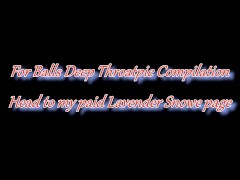 THROATPIE COMPILATION 52 - Best Sloppy 69 Deepthroat Blowjob Swallow Videos 2022