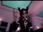 Preview 2 of Your Slutty Maid Waifu gives you erotic lap dance and fucks your brains out