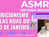 Exibicionismo pelas ruas do Rio de Janeiro ASMR Conto Erótico