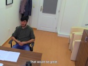 Preview 6 of BigStr - Antonio Wants To Take That New Job But To Achieve That He Needs To Suck The Interviewer's C
