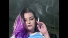 Big girls smoking