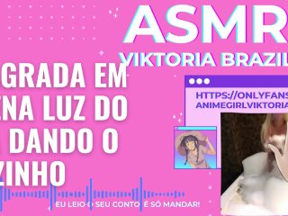 asmr em portugues, outside, asmr moaning, asmr