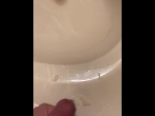 cum, vertical video, cumshot, masturbation