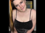 Preview 5 of Huge Tits in Sparkly Corset (STRIP)