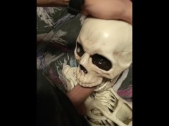 Spooky Halloween Skeleton Fuck Teaser onlyfans @CKatarn69