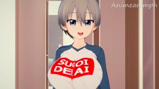 Anime Hentai 3D Uncensored Fucking Uzaki From Uzaki Wants To Hang Out Until Creampie