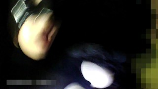 Slut gets fucked by different men in her car... GANGBANG THROUGH THE CITY!!! part 3