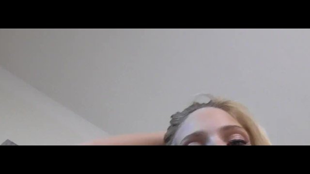 Watch Bondage Video:blond model spit teasing