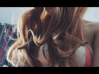 Bunny riding cowgirl style POV