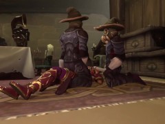 Cultists ceremonial foursome GangBang | Warcraft Hentai Parody