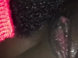 Eating pregnant black pussy