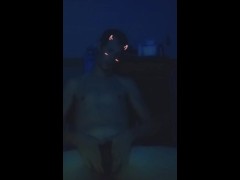 Anal amateur using snap chat filter.