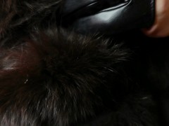 GLOVES fetish - long ASMR video - jerk off for beautiful Pin Up Goddess!