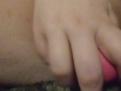 Young Milf plays with Dildo pt. 2