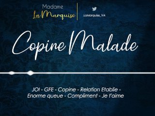 Copine Malade [Audio Porn french Joi GentleFemDom GFE Je t'aime]