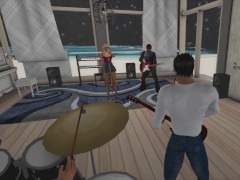 Blonde Singer Fucks the Band MMMF - Screenshot 1 of 16 - Ass Fuck