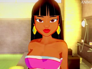 big ass, cowgirl, chel, road to el dorado