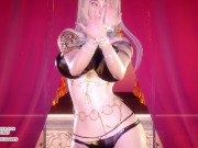 Preview 1 of [MMD] Loona - PTT (Paint The Town) Sexy Kpop Dance Ahri Akali Seraphine League of Legends KDA
