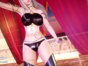 Preview 6 of [MMD] Loona - PTT (Paint The Town) Sexy Kpop Dance Ahri Akali Seraphine League of Legends KDA
