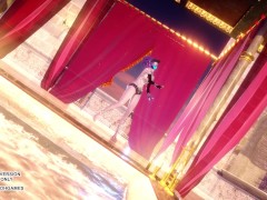 [MMD] Loona - PTT (Paint The Town) Sexy Kpop Dance Ahri Akali Seraphine League of Legends KDA