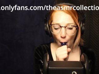 Dragon's_47 Minutes of NSFW ASMR - Lollipop Sucking / Popsicle Sucking/ Ear Licking / Real Lens Lic