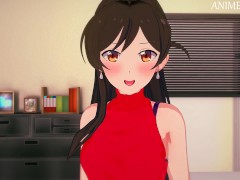 Fucking Mizuhara Chizuru from Rent a Girlfriend Until Creampie - Anime Hentai 3d Uncensored