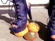 Preview 4 of Fruit Squirting with Sweet Feet
