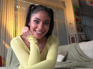 Is Xxlayna Marie the most beautiful model you've ever seen suck cock?