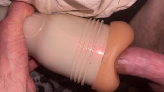 British amateur cock fucking Angela white fleshlight 