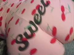 Thick White Girl Shakes Her Ass In Her Onesie - Mystic Muneca