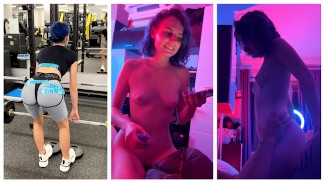 Vero sesso di coppia dopo la palestra - Darcy Dark