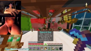 Playing Minecraft naked Ep.12 Hyper efficient Gold, sculk, and XP farm
