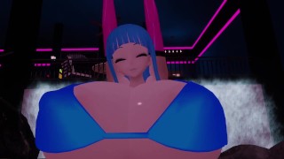 Expansion Of Big Boob With Sounds