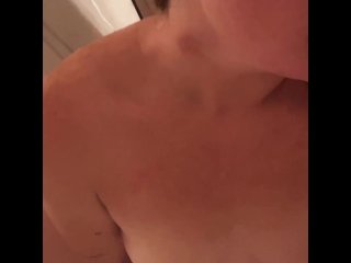 shower sex, squirt, small tits milf, masturbation