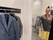 Preview 4 of Sales Assistant sucked in Fitting room